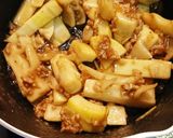 豚ひき肉天かすタケノコ炒め作り方3写真