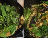 油揚げと茄子とアスパラ菜のポン酢炒め作り方5写真