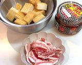 厚揚げ豚キムチ★豚キムチチーズ簡単レンジ作り方1写真