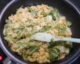 簡単！レタスちゃーはん作り方5写真