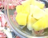 豚バラ肉とじゃがいものバターポン酢炒め作り方12写真