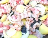 豚バラ肉とじゃがいものバターポン酢炒め作り方13写真