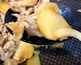 豚バラ肉とじゃがいものバターポン酢炒め作り方22写真