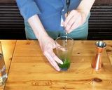 翠を使った抹茶のジントニック作り方3写真