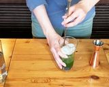 翠を使った抹茶のジントニック作り方4写真