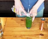 翠を使った抹茶のジントニック作り方5写真