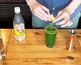 翠を使った抹茶のジントニック作り方6写真