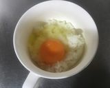 「こどもの日」卵かけご飯で牛丼作り方9写真