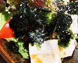 コリアン　チョレギサラダ　豆腐と韓国海苔作り方7写真