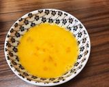 電子レンジで卵焼き(だし巻き玉子風)作り方1写真