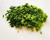 離乳食☆豆苗レンジで下ごしらえ作り方3写真