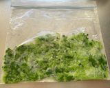 離乳食☆豆苗レンジで下ごしらえ作り方4写真