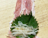 特製タレが旨い・蒸し豚もやし巻き作り方1写真