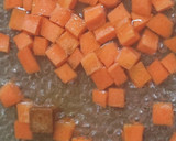 切って炒めて12分✄残りご飯のエビピラフ作り方1写真