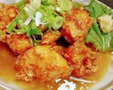 最後まで飲み干す！鶏むね肉のみぞれあん作り方9写真