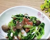 根みつばとササミの梅肉あえ作り方7写真