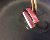 【離乳食後期】まぐろステーキ作り方1写真