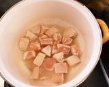 カブと鶏肉のスープ作り方1写真