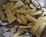 新タケノコと豚肉炒め作り方4写真