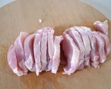 鶏むね肉のねぎ塩レモン作り方1写真