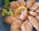 鶏むね肉のねぎ塩レモン作り方9写真