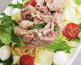 僕にもできた【冷しゃぶサラダパスタ】作り方13写真