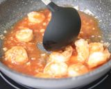 旨辛!スパイシー梅ソースのエビチリ作り方7写真