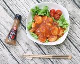 旨辛!スパイシー梅ソースのエビチリ作り方8写真