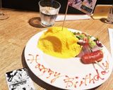 もっこりオムライスbirthday風♡作り方10写真
