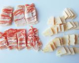 *たけのこと豚バラと糸こんにゃくの味噌煮作り方2写真
