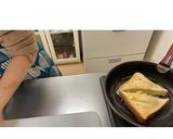 バナナとチーズのフレンチトースト♪作り方4写真