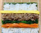 簡単！キンパ！作り方1写真