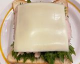 ヘルシー！サラダチキンサンド作り方4写真