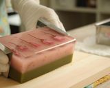 春色♪桜と抹茶の水ようかん作り方23写真