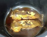 カレイの煮つけ(子持ち赤カレイ)作り方5写真