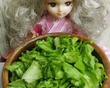 リカちゃん♡サラダ菜米油サラダ♪…˖*作り方1写真
