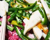牛肉、タケノコのオイスターソース炒め作り方6写真