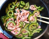 簡単！ゴーヤと豚肉の佃煮作り方3写真