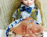 リカちゃん♡ほうれん草生ハム炒め♪作り方3写真