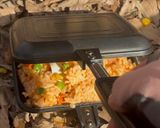 逆オムライスサンドバーガー作り方9写真