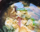 削り節のお吸物●玉吸い作り方2写真