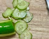 夏野菜の冷たい前菜 お茶うけ 中華サラダ作り方4写真