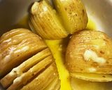 新馬鈴薯のハッセルバック作り方4写真