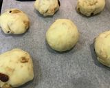 クリームチーズ入りくるみとレーズンのパン作り方14写真