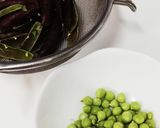 ピンクの豆ご飯作り方1写真