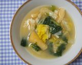 キャベツ・小松菜のお味噌汁♪甘くて美味♪作り方5写真