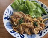 10分で完成！豚こま・しめじ大葉照り焼き作り方7写真