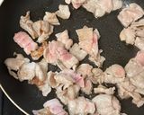 筍とバラ肉の卵とじ作り方2写真