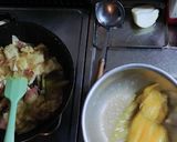 カルボナーラ スパゲティ 野菜たっぷり作り方5写真