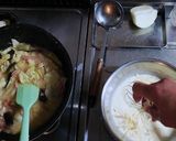 カルボナーラ スパゲティ 野菜たっぷり作り方8写真
